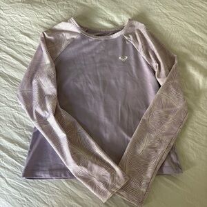 Roxy Girls Purple Long Sleeve Swimwear